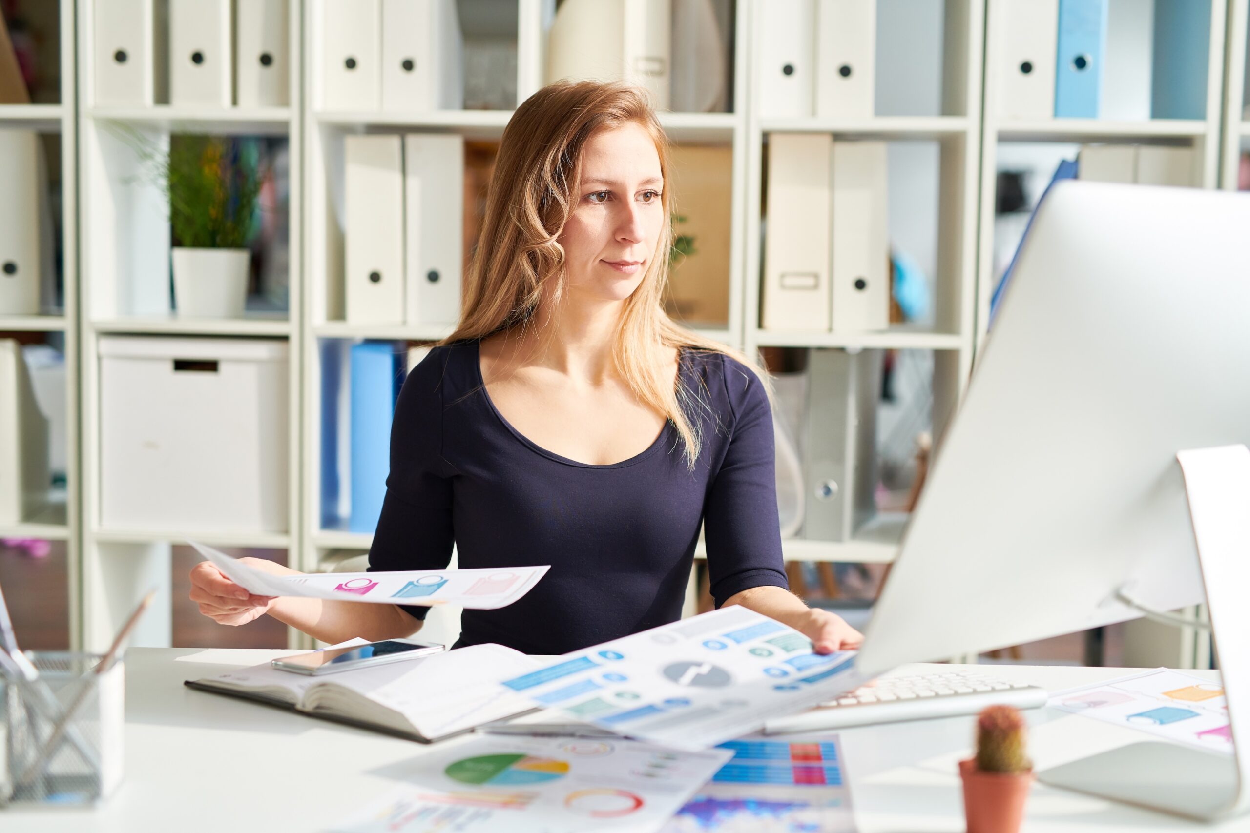 Buchhaltung wird erledigt