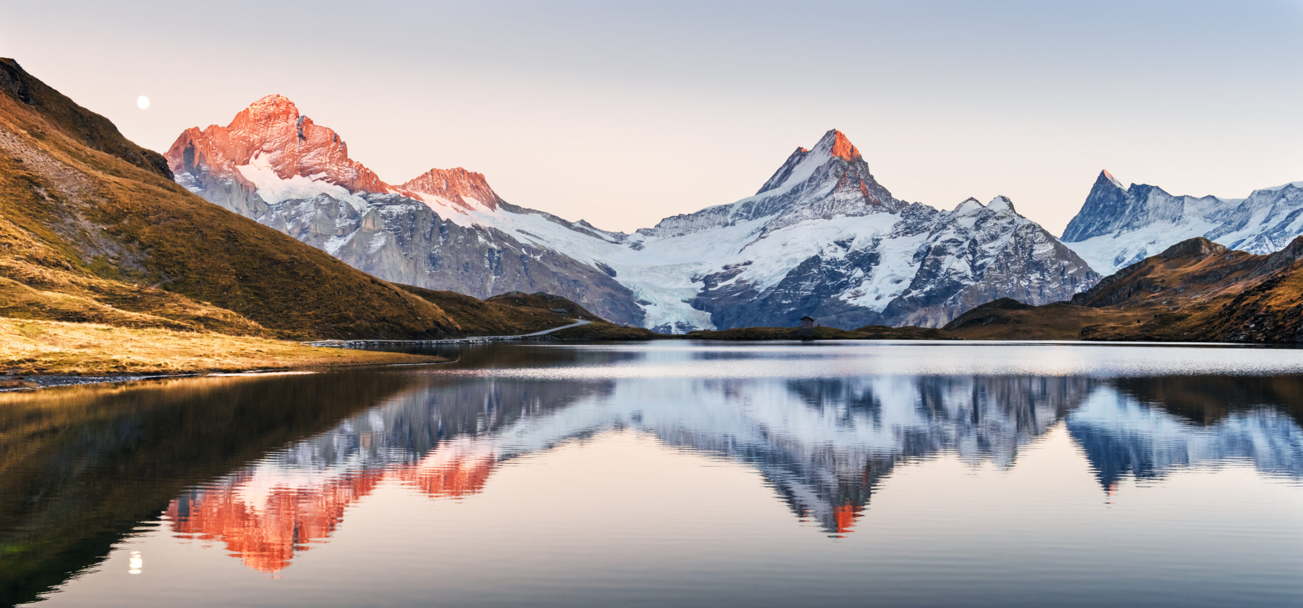 Blick auf Luzern und die Alpen