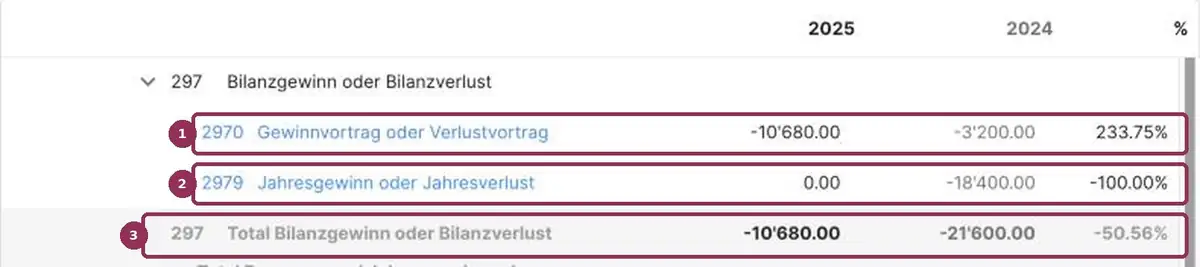 AbaNinja Bilanz: Bilanzgewinn nach der Gewinnverwendung