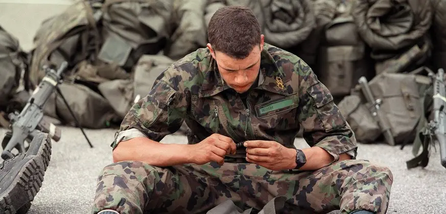 EO-Entschädigung bei Militärdienst: Soldat im Wiederholungskurs
